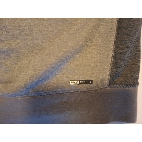 Hurley Nike Dri Fit Zip Up Hoodie Hooded Sweatshirt Jacket Gray Mens Medium - Picture 6 of 6